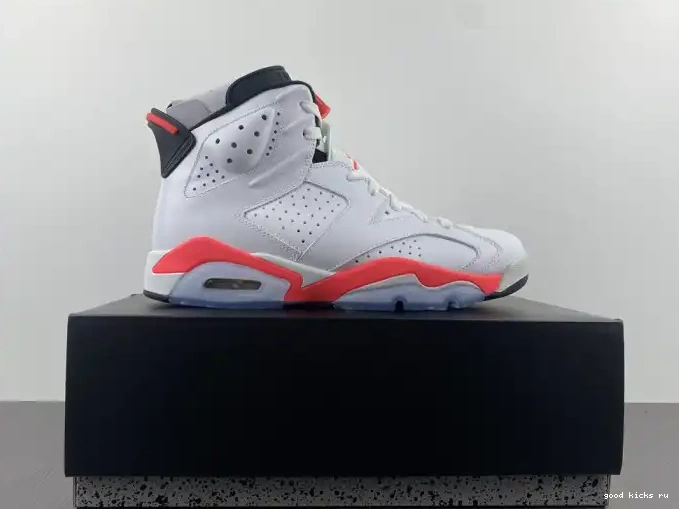 384664-123 White Jordan 6 Retro Infrared (2014) 0519